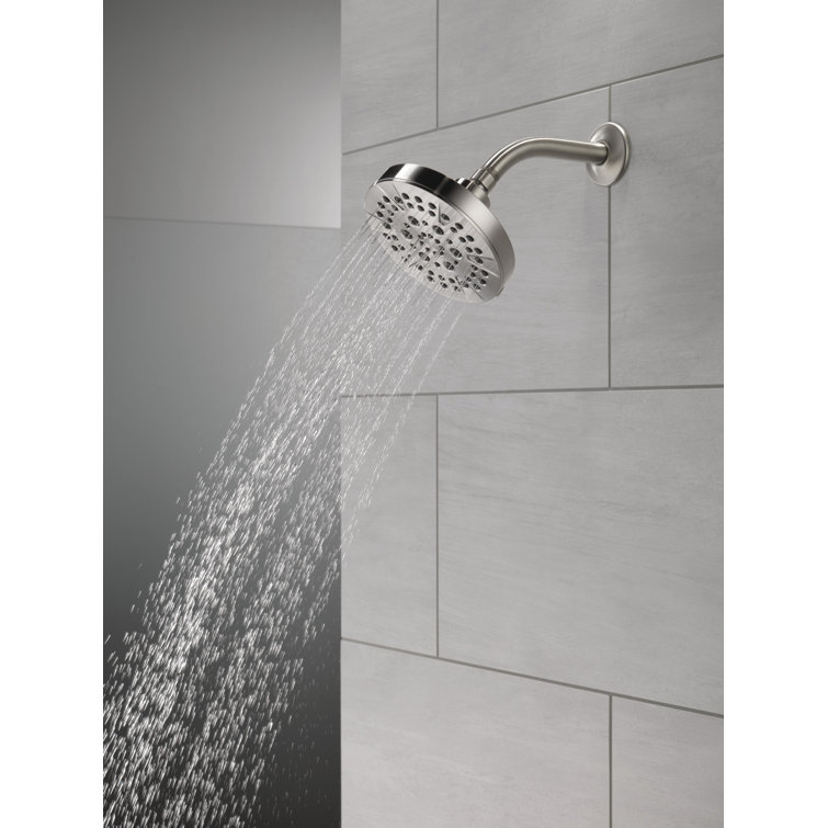 Brushed Nickel Multi-Function Wall Mounted Shower Head