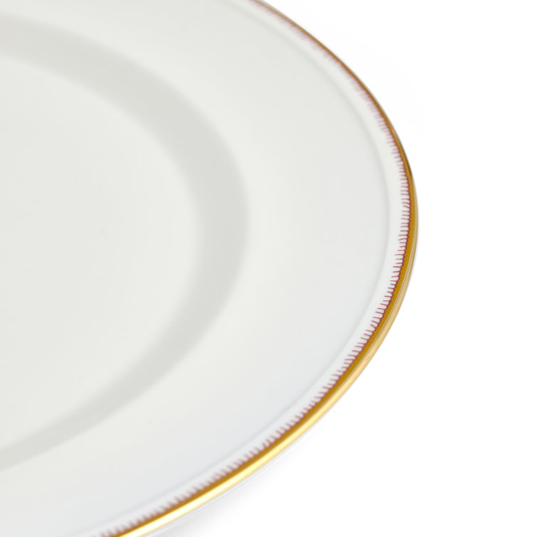 Mythical Creatures 12.3" White Porcelain Serving Platter