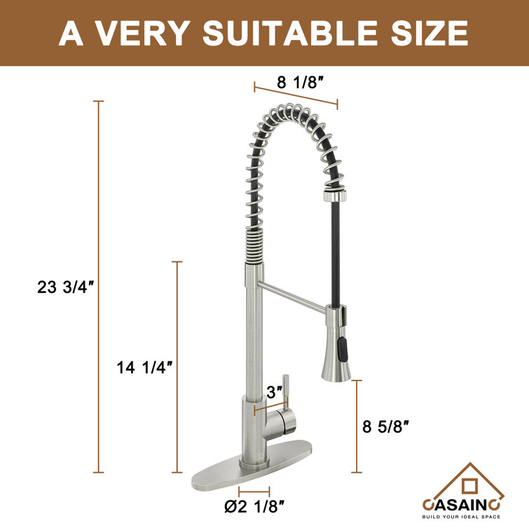 30'' Silver Stainless Steel Undermount Single Bowl Kitchen Sink
