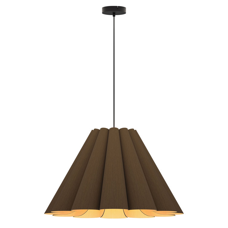 Ebony Crystal LED 28" Indoor/Outdoor Energy Star Pendant Light