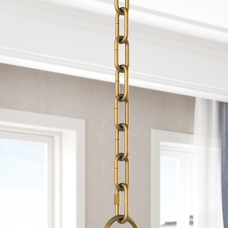 Antique Gold Leaf Heavy Duty Decorative Metal Chain