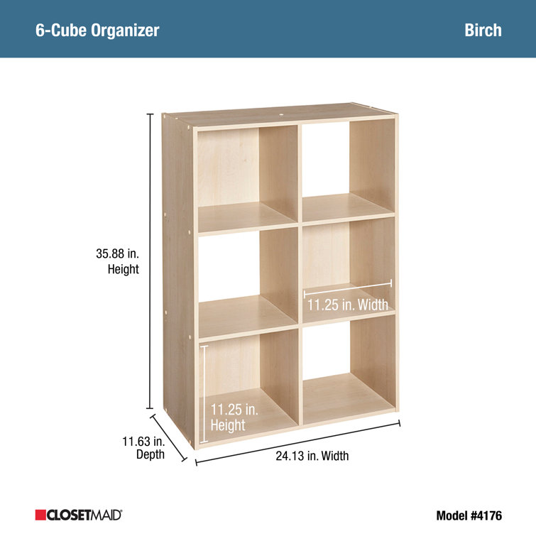 Cubeicals 35.88'' H x 24.13'' W Cube Bookcase