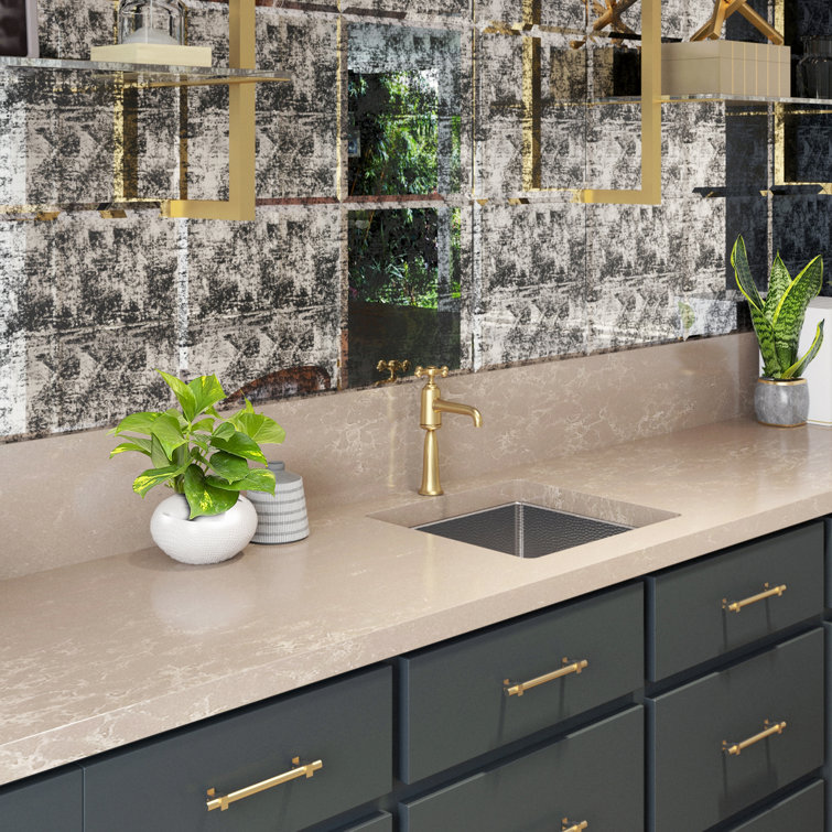 Pro Series 15'' Square Satin Stainless Steel Undermount Sink