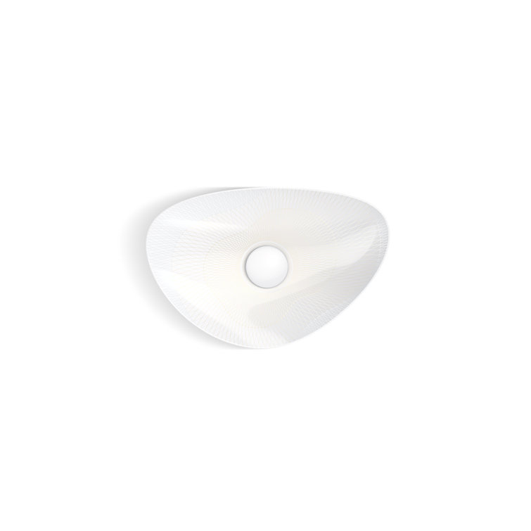 Veil 18.02 Champagne Gold to Silver Ceramic Vessel Bathroom Sink
