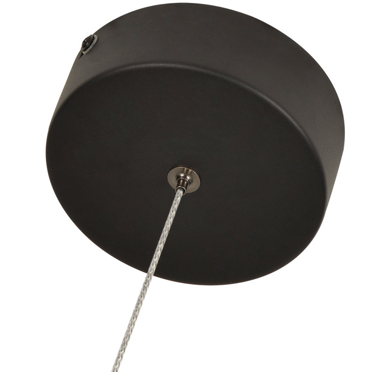 Palermo Gold 80'' Contemporary LED Glass Pendant Light