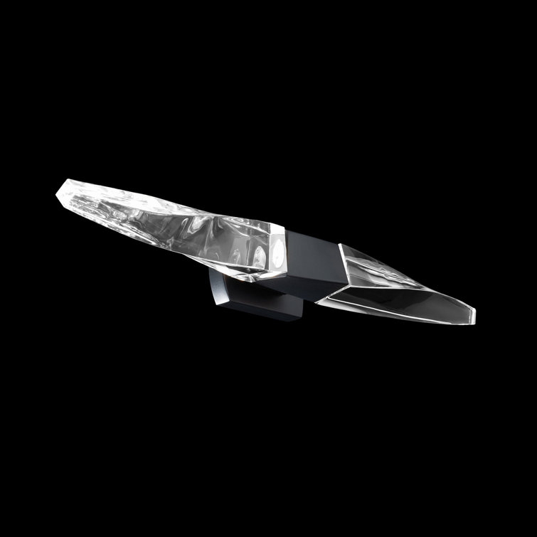 Kindjal Modern Black LED Vanity & Wall Light, Energy Star