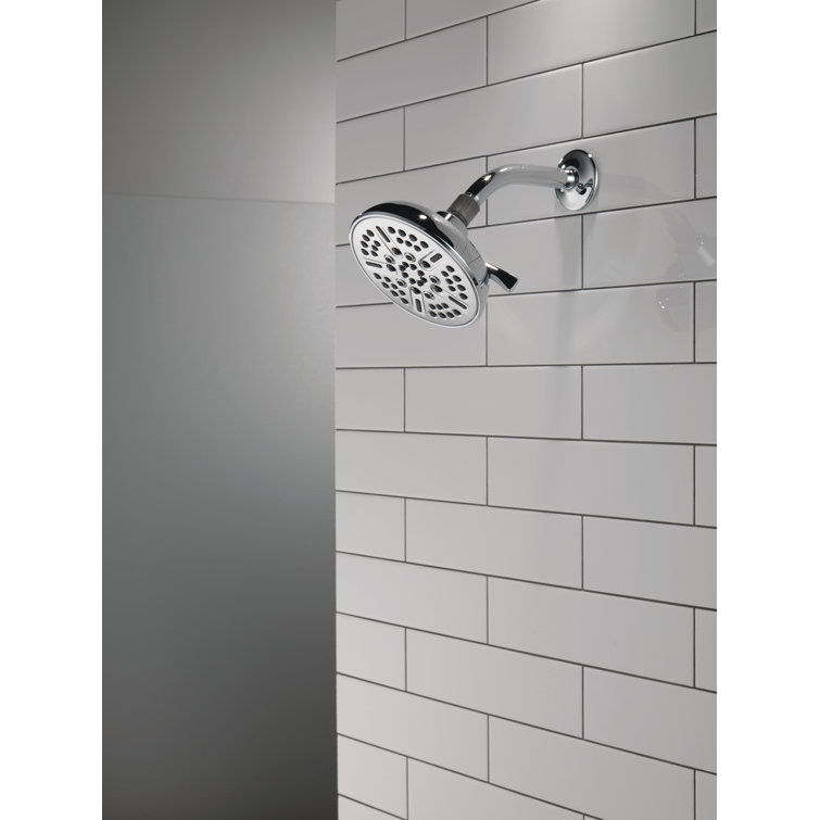 Chrome Multi-Head Adjustable Wall Mounted Shower Head