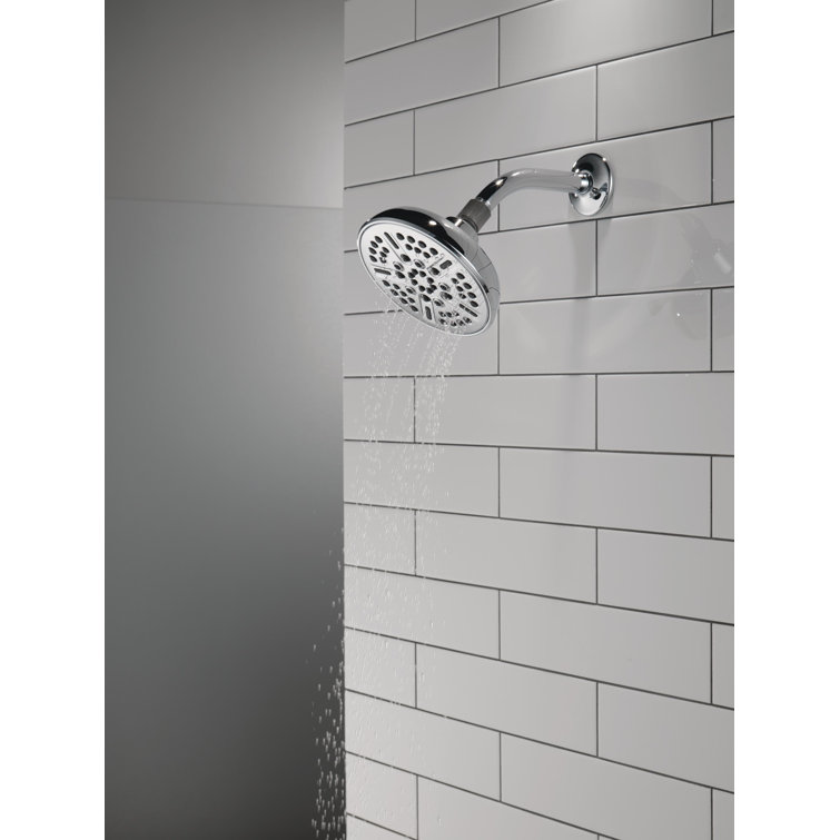 Chrome Multi-Head Adjustable Wall Mounted Shower Head