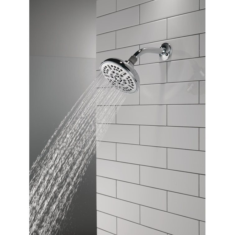 Chrome Multi-Head Adjustable Wall Mounted Shower Head