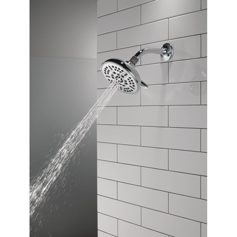 Chrome Multi-Head Adjustable Wall Mounted Shower Head