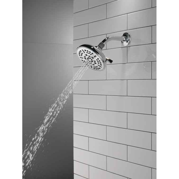Chrome Multi-Head Adjustable Wall Mounted Shower Head