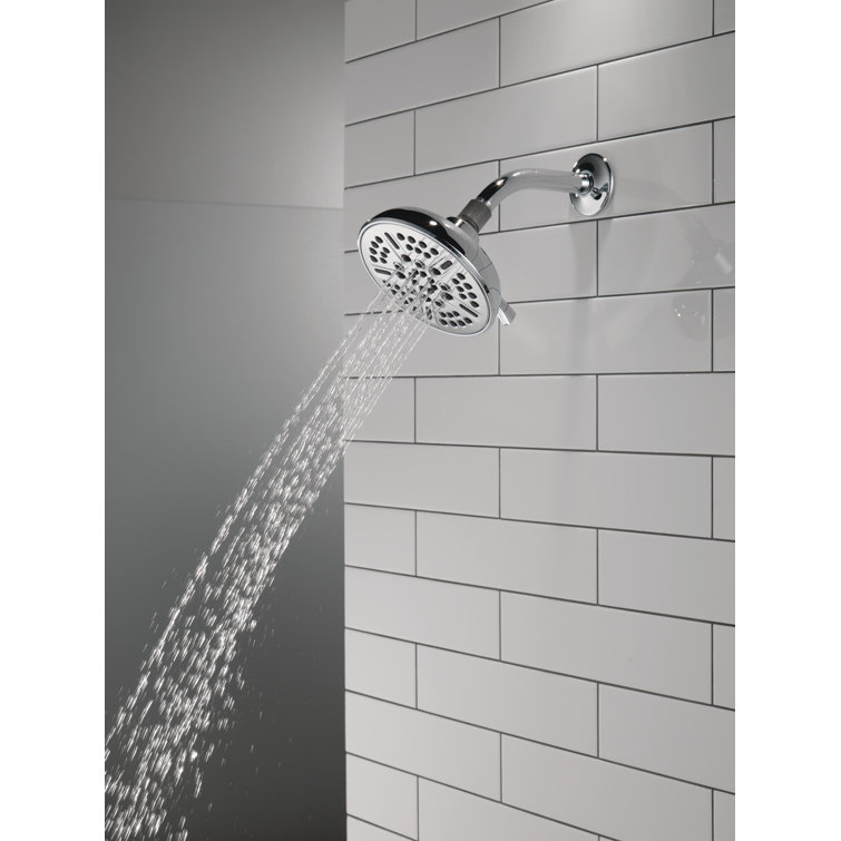 Chrome Multi-Head Adjustable Wall Mounted Shower Head