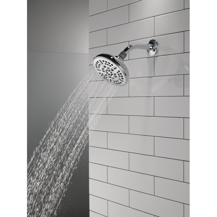 Chrome Multi-Head Adjustable Wall Mounted Shower Head