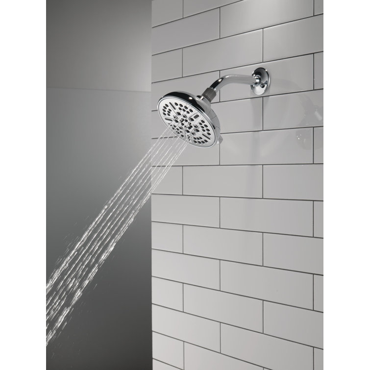 Chrome Multi-Head Adjustable Wall Mounted Shower Head