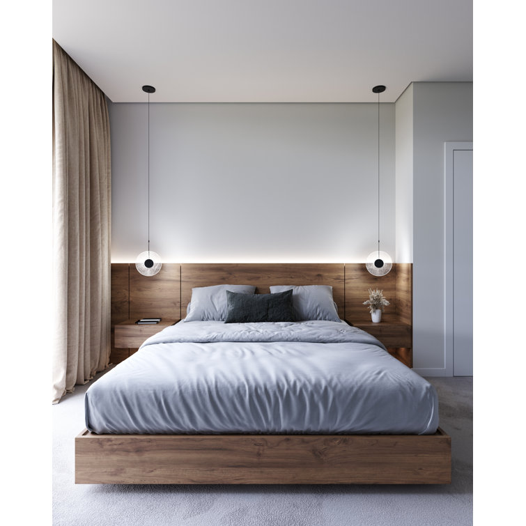 Meclisse Circular LED Pendant Light with Ribbed Glass Disc