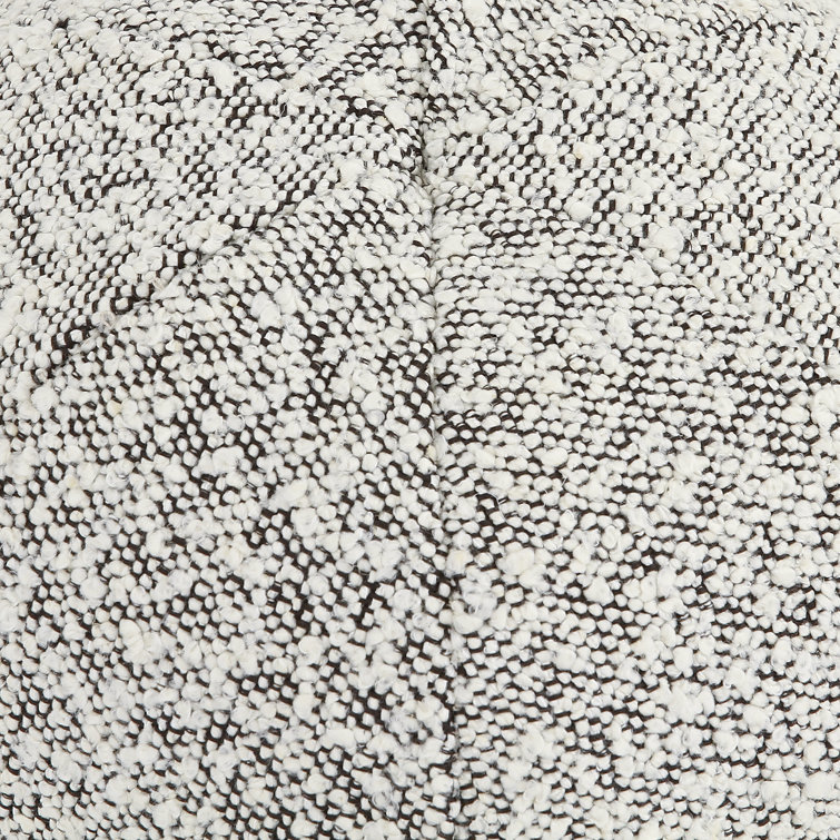 Knoll Domino Gray Round Boucle Throw Pillow Set