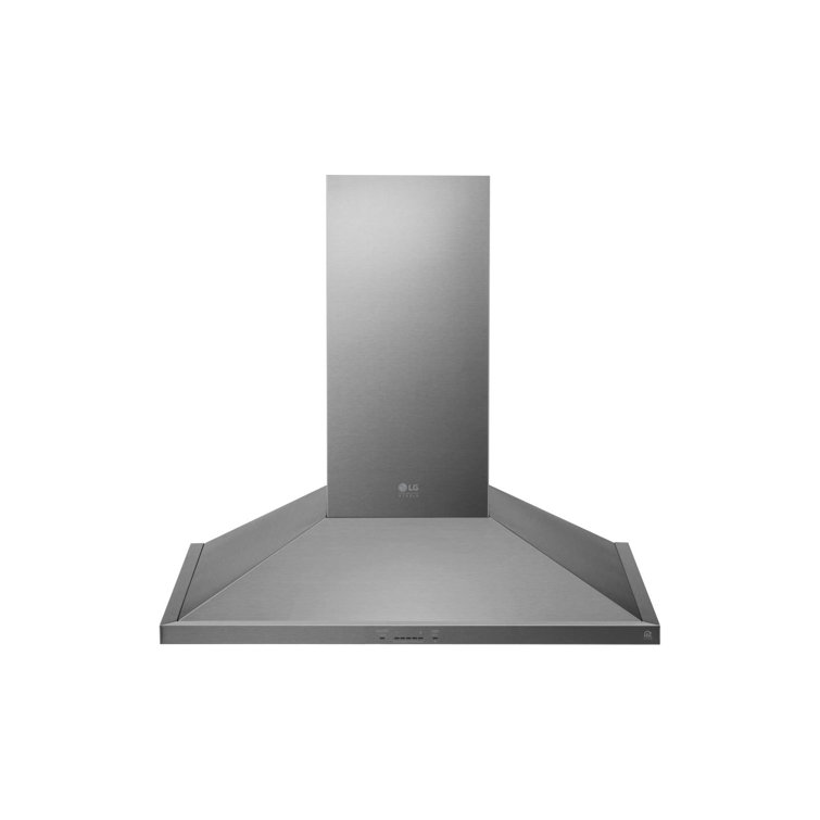30" Stainless Steel Wall Mounted Range Hood with LED Lighting