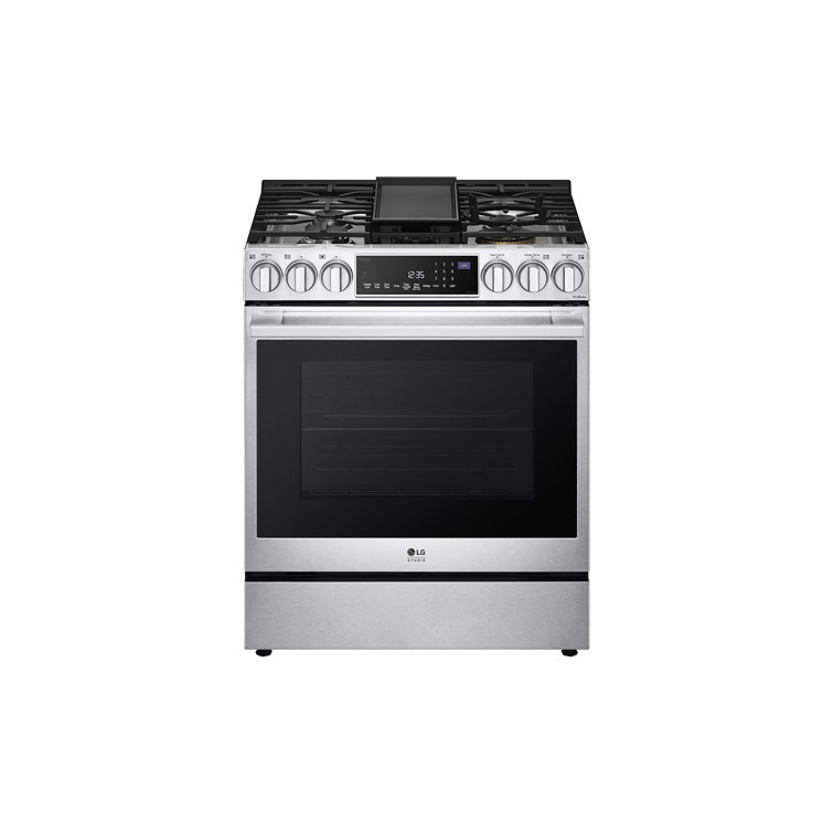 LG 30" Stainless Steel Gas Range with Convection and Air Fry