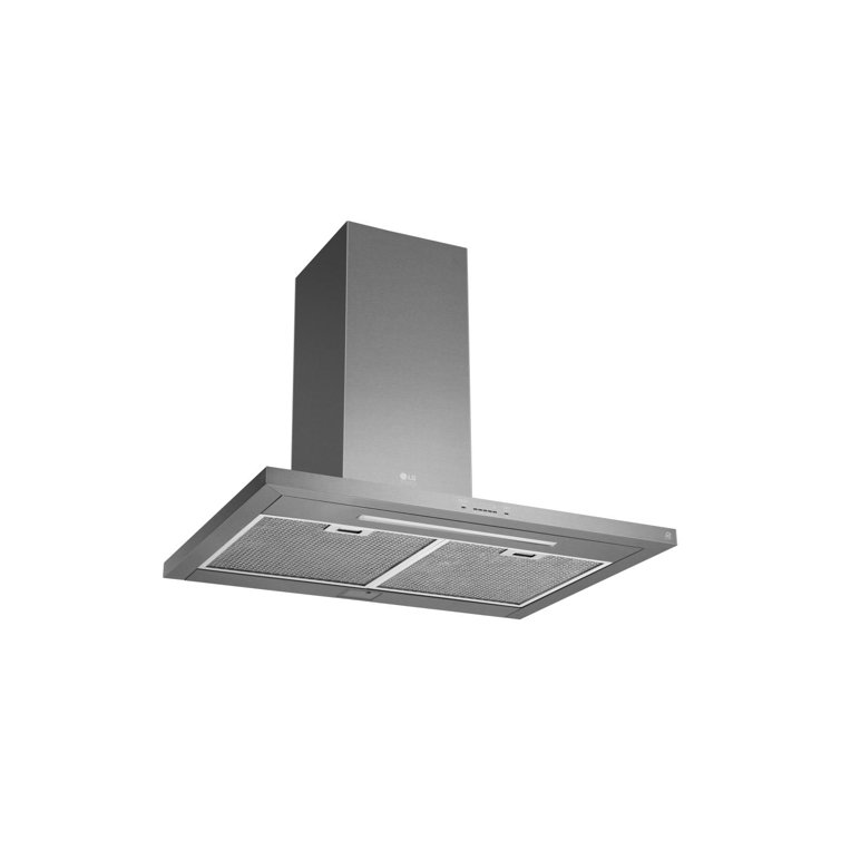 30" Stainless Steel Wall Mounted Range Hood with LED Lighting