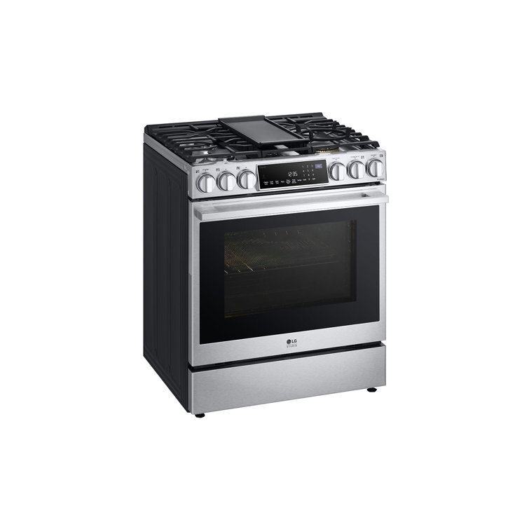 LG 30" Stainless Steel Gas Range with Convection and Air Fry