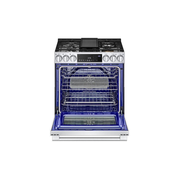 LG 30" Stainless Steel Gas Range with Convection and Air Fry