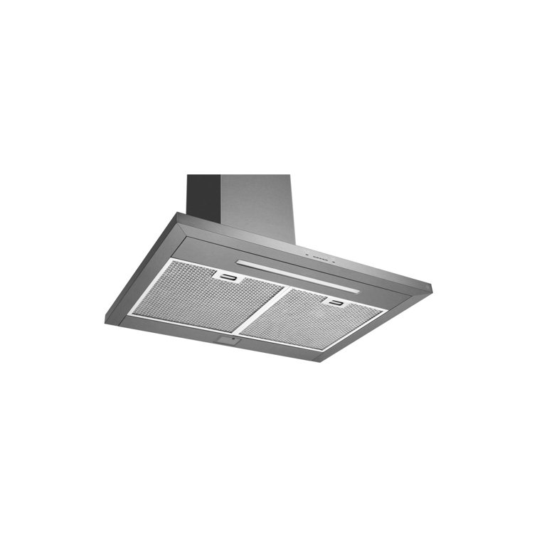 30" Stainless Steel Wall Mounted Range Hood with LED Lighting