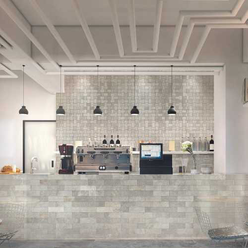 Gravel Gray 4" x 12" Matte Porcelain Subway Floor and Wall Tile