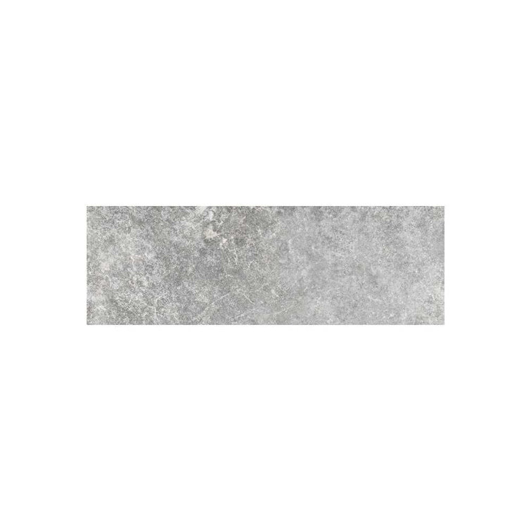 Gravel Gray 4" x 12" Matte Porcelain Subway Floor and Wall Tile