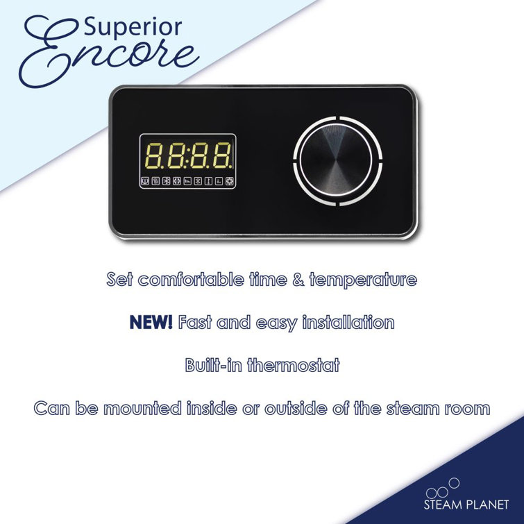 Superior Encore 6kW Self-Draining Steam Bath Generator Kit