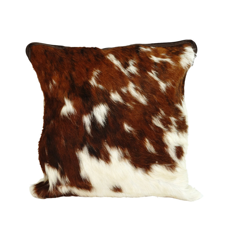 Melisande Animal Print Cowhide Pillow Cover