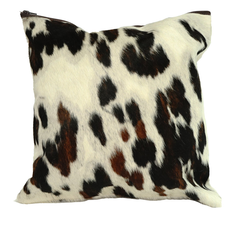 Melisande Animal Print Cowhide Pillow Cover