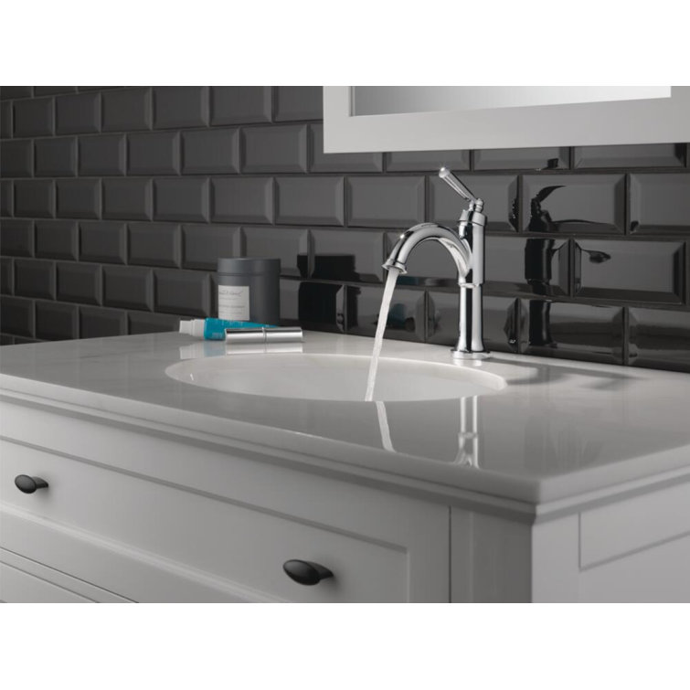 Saylor Polished Chrome Single Handle Bathroom Faucet