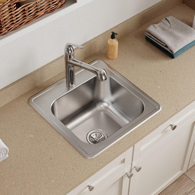 Celebrity 20" Stainless Steel Single Bowl Drop-In Sink