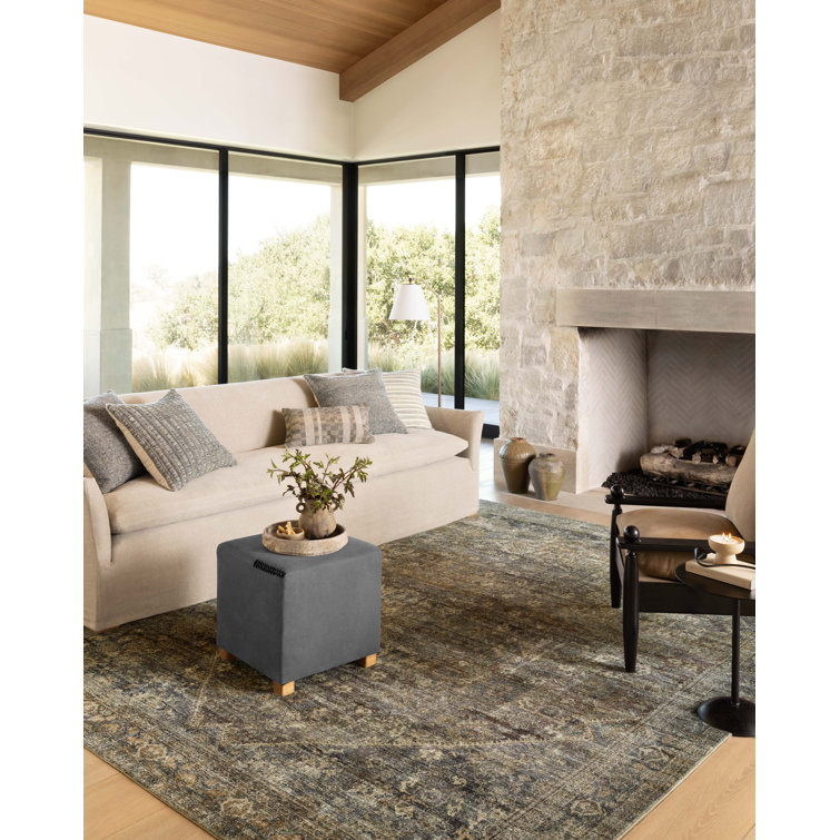 Morgan Spice Multicolor Low Pile Floral Area Rug