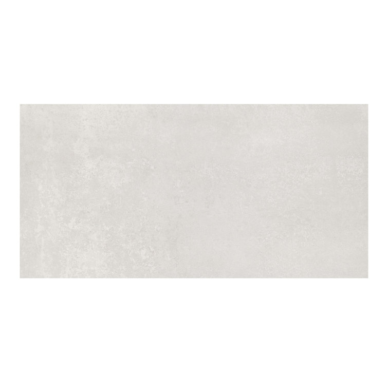Large Warm Gray Rectified Porcelain Floor and Wall Tile
