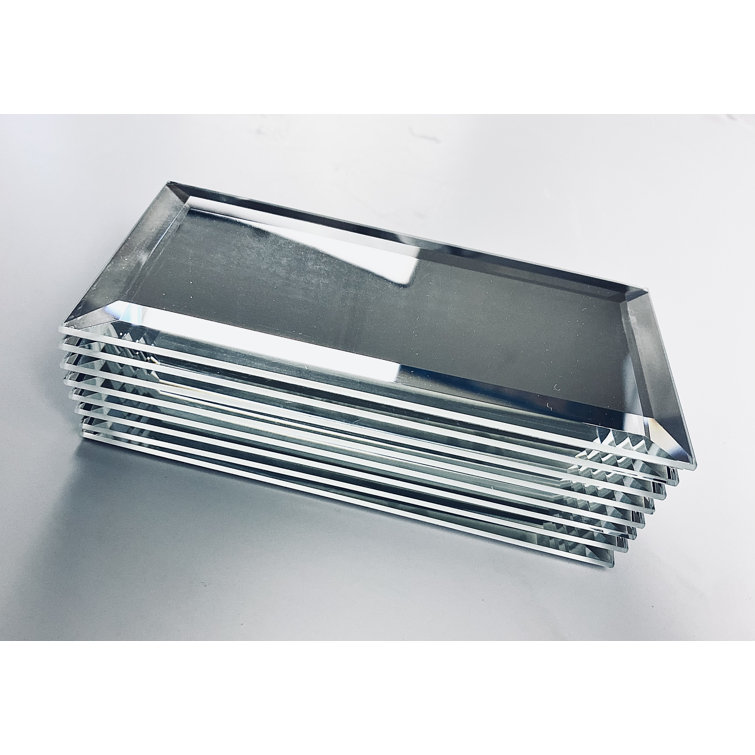 Graphite Blue 3x6 Matte Glass Beveled Subway Tile