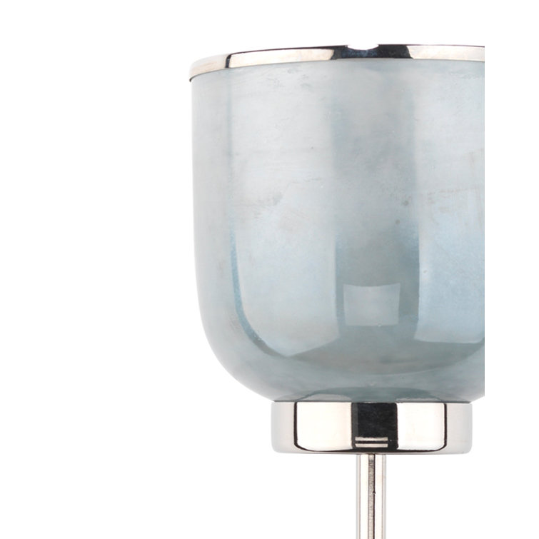 Opal Nickel Dimmable Single Light Wall Sconce