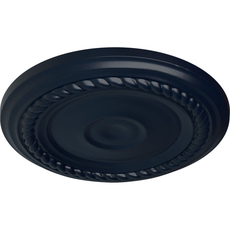 Midnight Dream Hand-Painted Round Ceiling Medallion