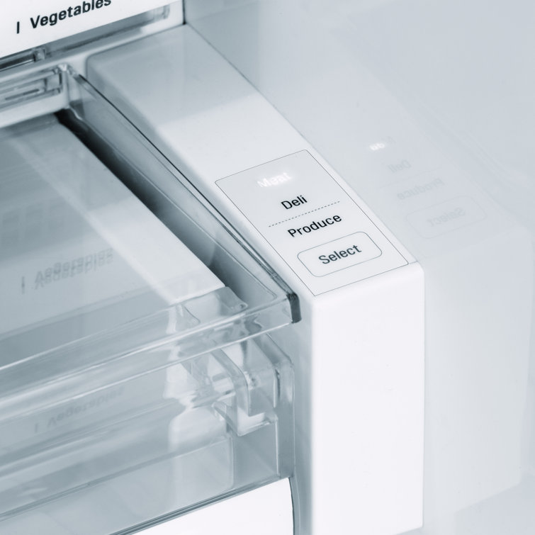 Stainless Steel Smart French Door Refrigerator with Ice Maker