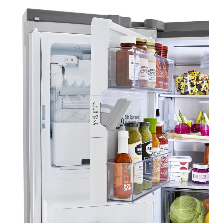 36" Stainless Steel Smart French Door Refrigerator with Ice Maker