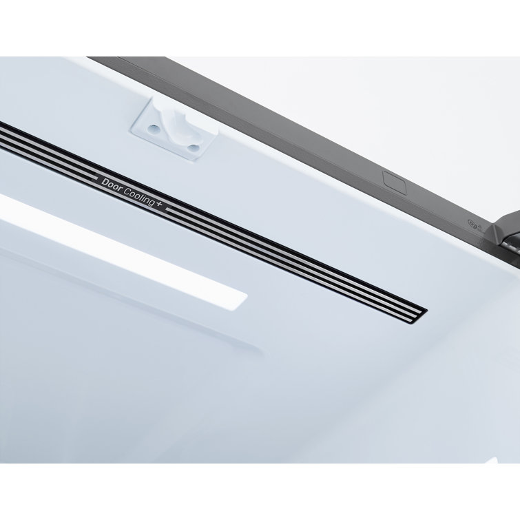 36" Stainless Steel Smart French Door Refrigerator with Ice Maker