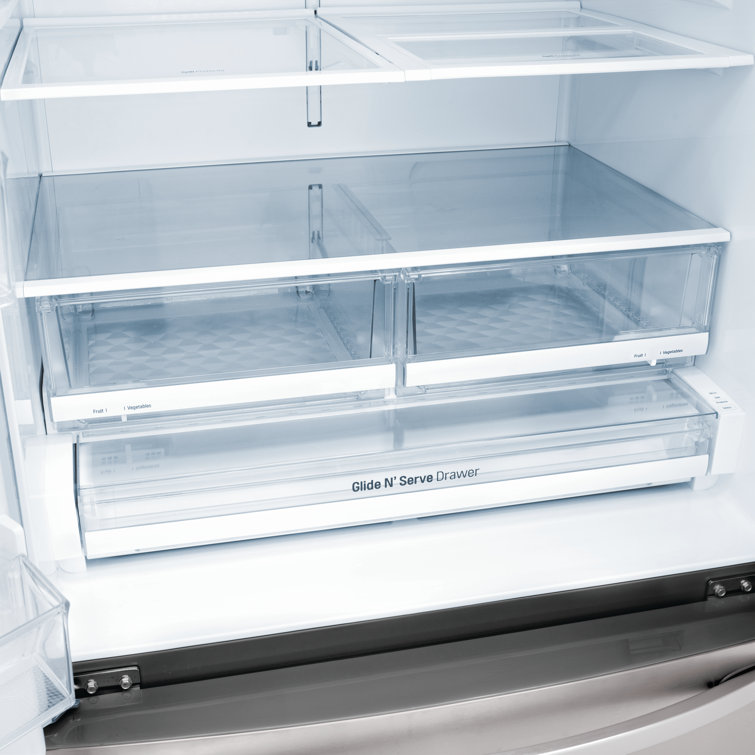 Stainless Steel Smart French Door Refrigerator with Ice Maker