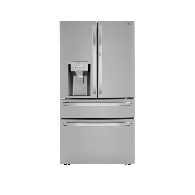 36" Stainless Steel Smart French Door Refrigerator with Ice Maker