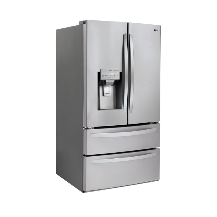Stainless Steel Smart French Door Refrigerator with Ice Maker