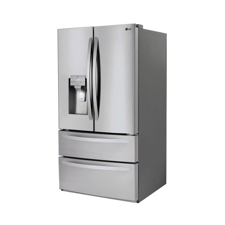Stainless Steel Smart French Door Refrigerator with Ice Maker