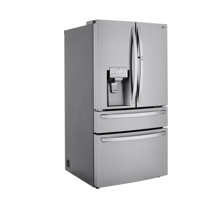 36" Stainless Steel Smart French Door Refrigerator with Ice Maker