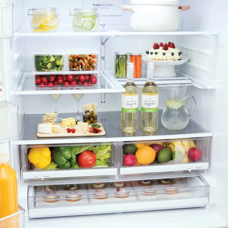 Stainless Steel Smart French Door Refrigerator with Ice Maker