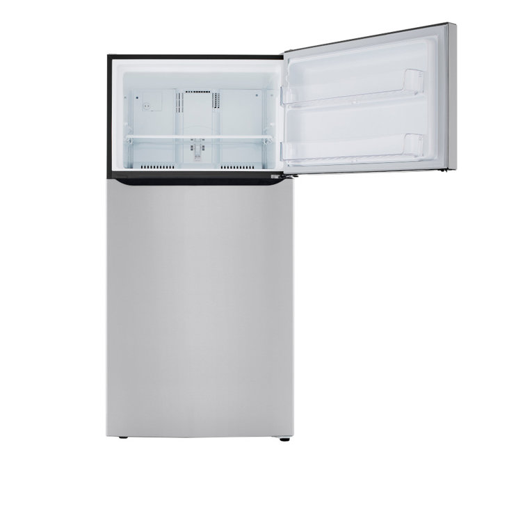 LG 24 cu.ft. Stainless Steel Top Freezer Refrigerator with Ice Maker