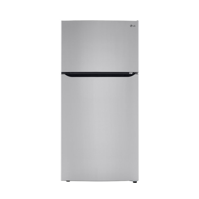 LG 24 cu.ft. Stainless Steel Top Freezer Refrigerator with Ice Maker