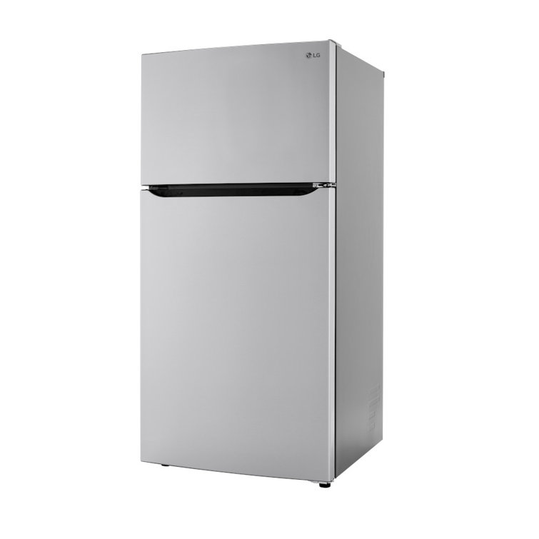 LG 24 cu.ft. Stainless Steel Top Freezer Refrigerator with Ice Maker